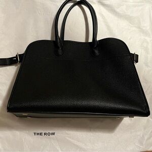 Black Leather Satchel Bag